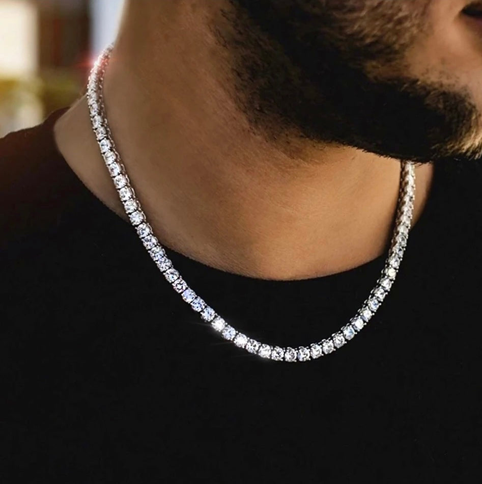 Moissanite Tennis Chain