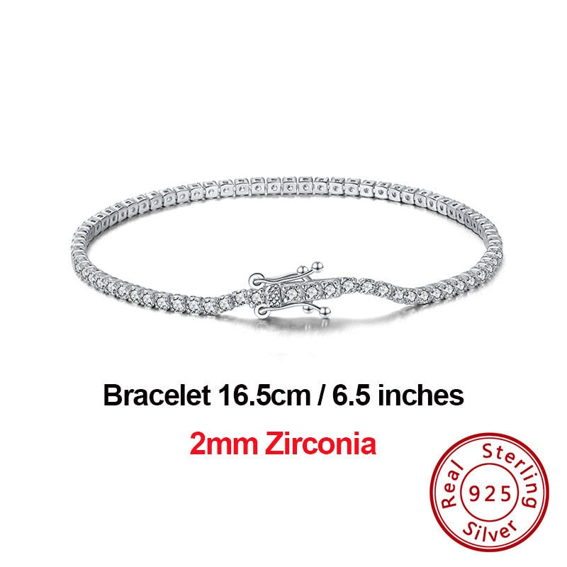Zirconia Unique Tennis Bracelets