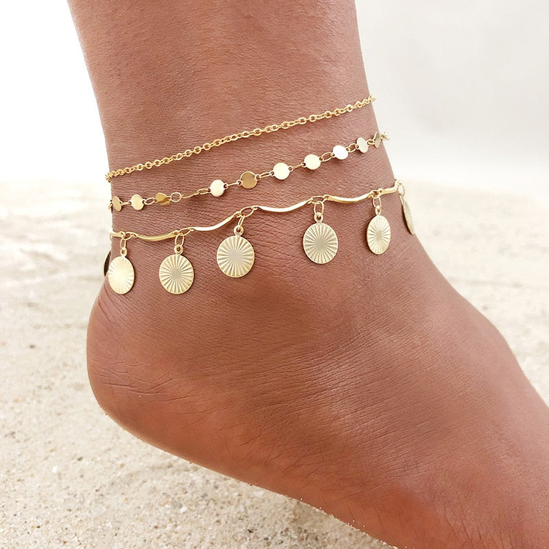 Multi styled Anklets