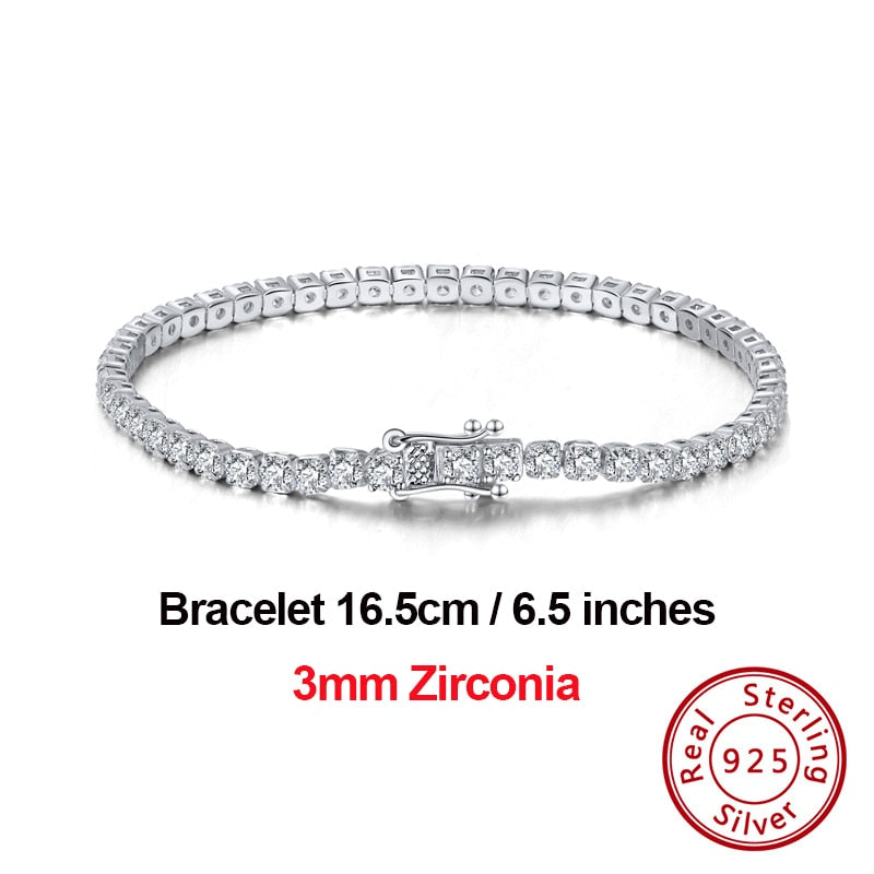 Zirconia Unique Tennis Bracelets