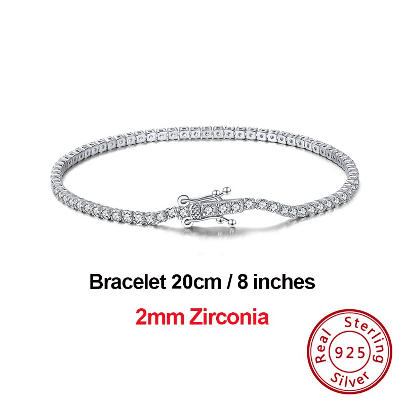 Zirconia Unique Tennis Bracelets