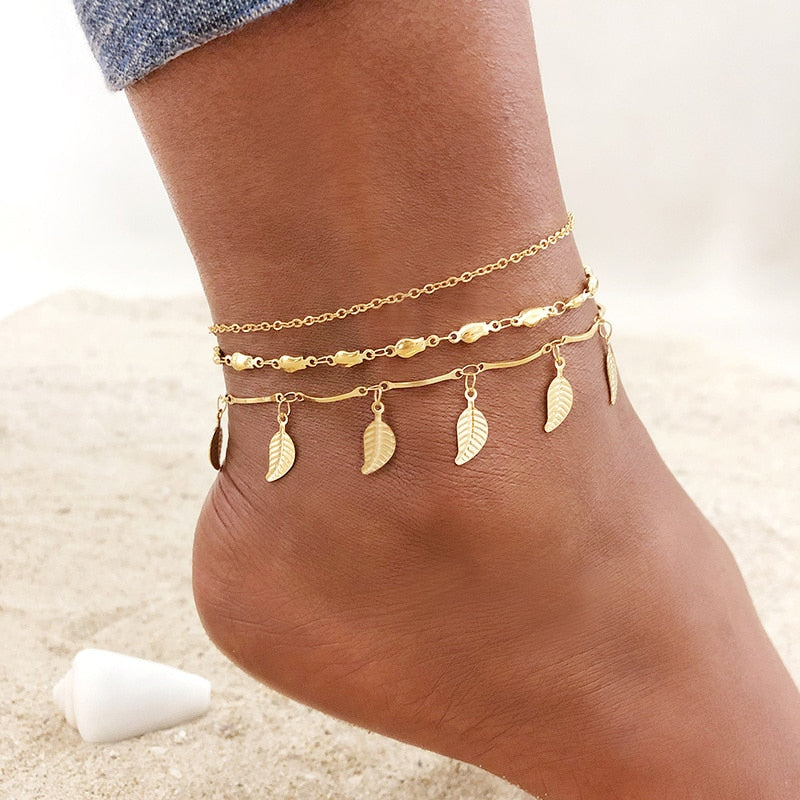 Multi styled Anklets