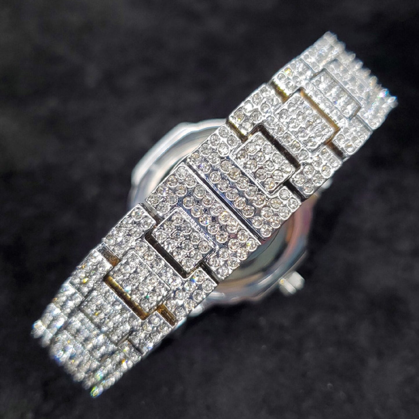 New Moissanite Watch Iced Out