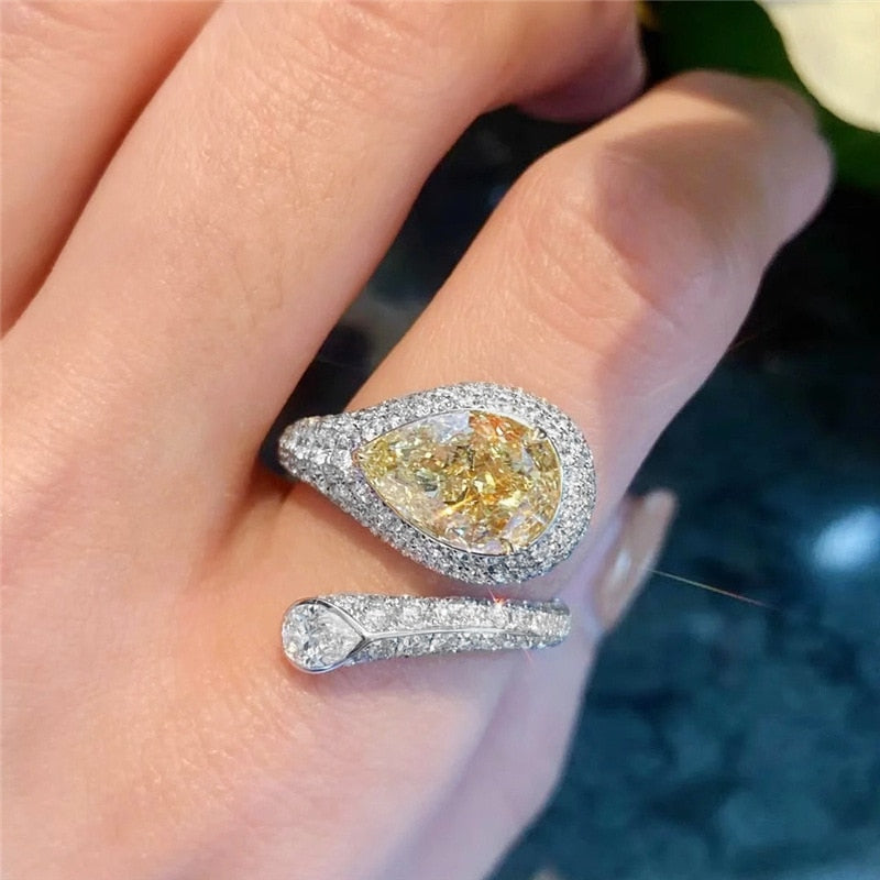 Yellow Diamond Ring