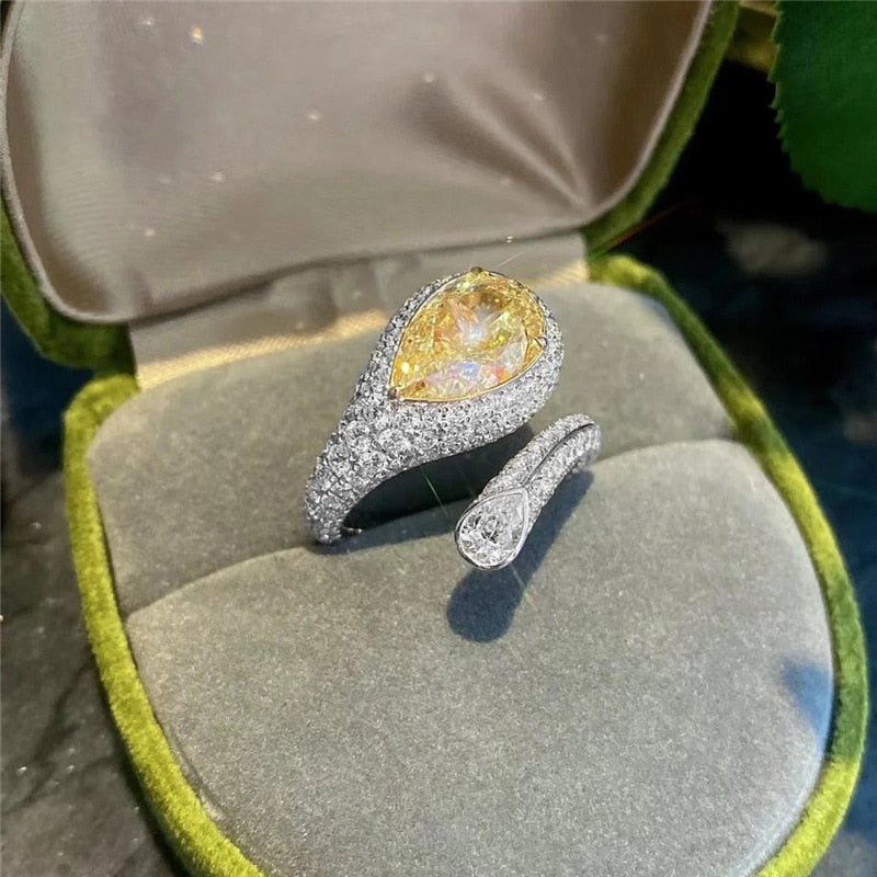 Yellow Diamond Ring