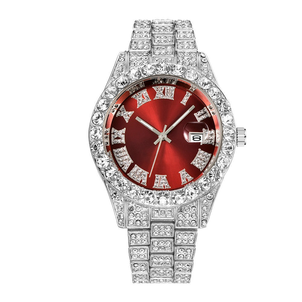 Fully Flooded Diamond Watches