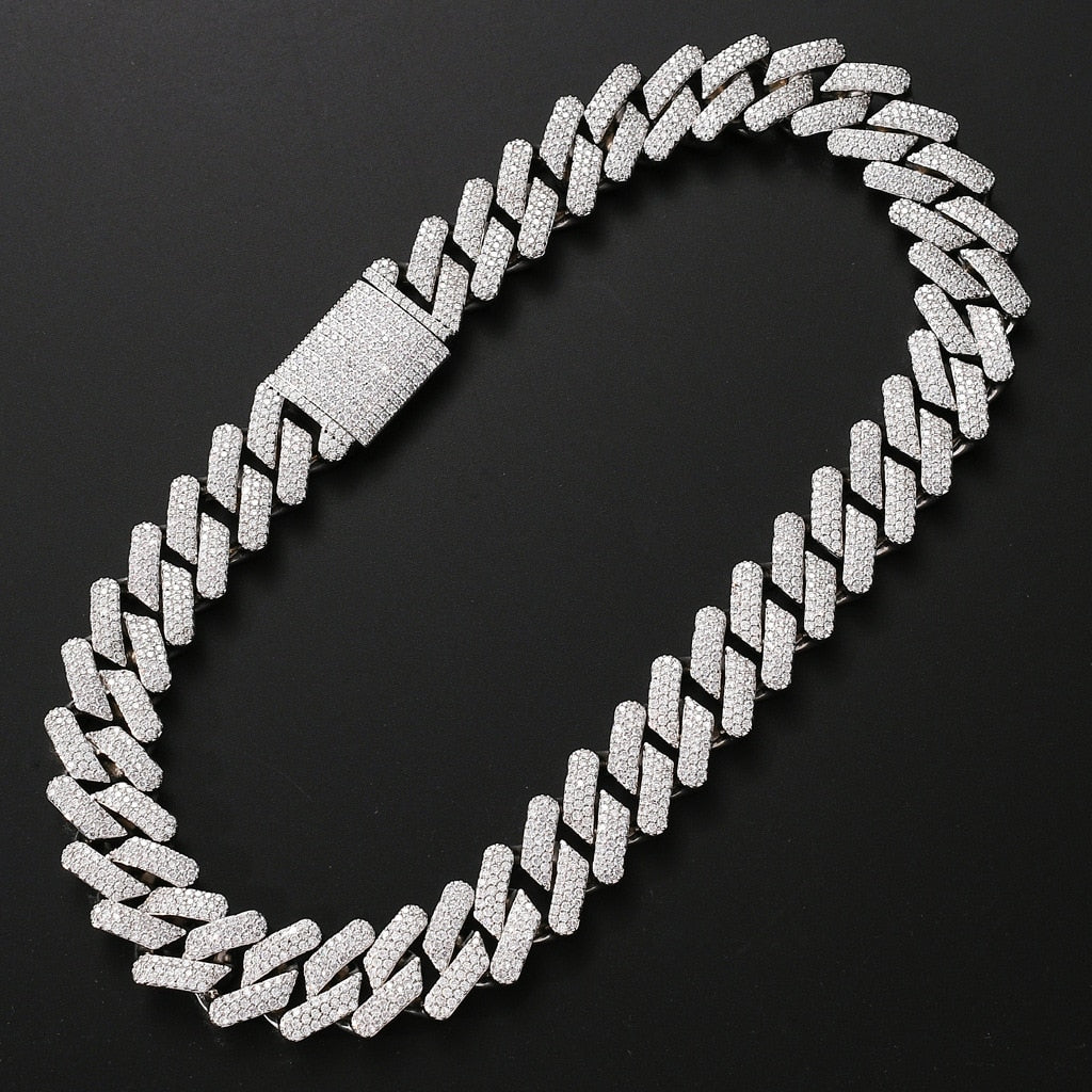 20MM Full Diamond Cuban Link Chain