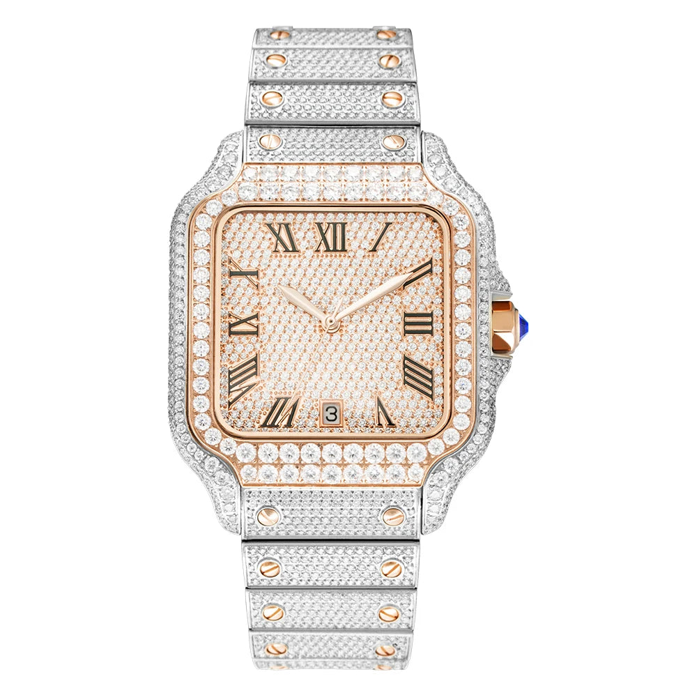 Buss Down VVS Moissanite Watch Pass Diamond Tester