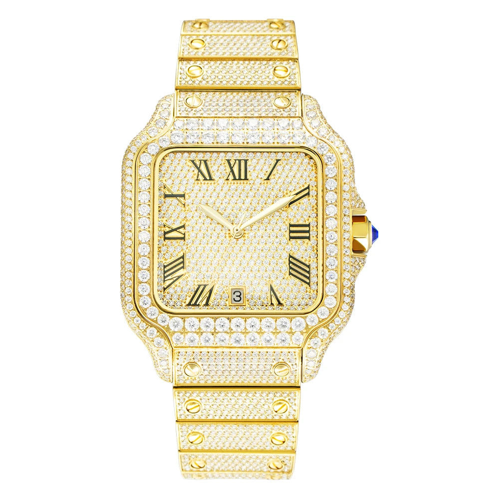 Buss Down VVS Moissanite Watch Pass Diamond Tester