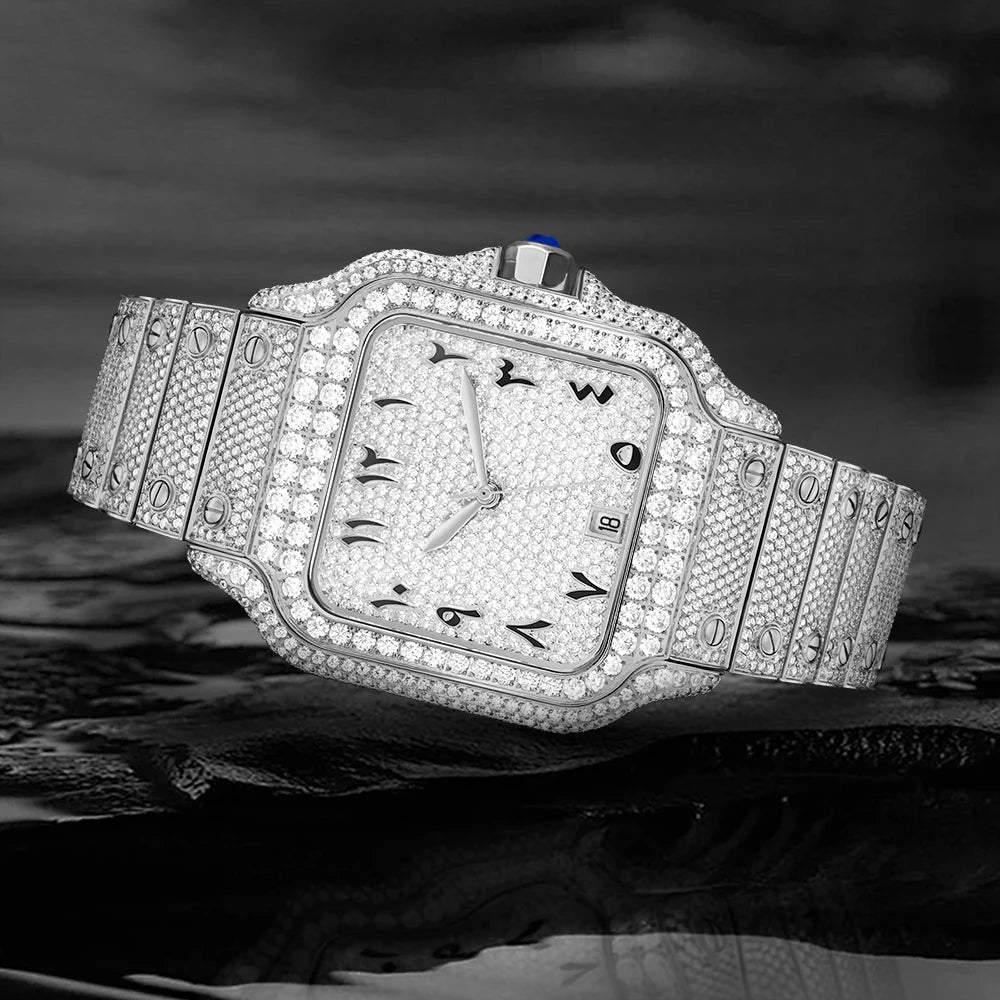 Buss Down VVS Moissanite Watch Pass Diamond Tester