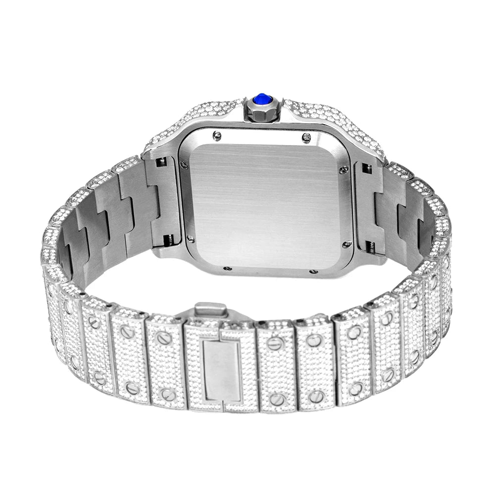 Buss Down VVS Moissanite Watch Pass Diamond Tester