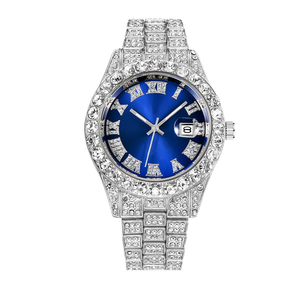 Fully Flooded Diamond Watches