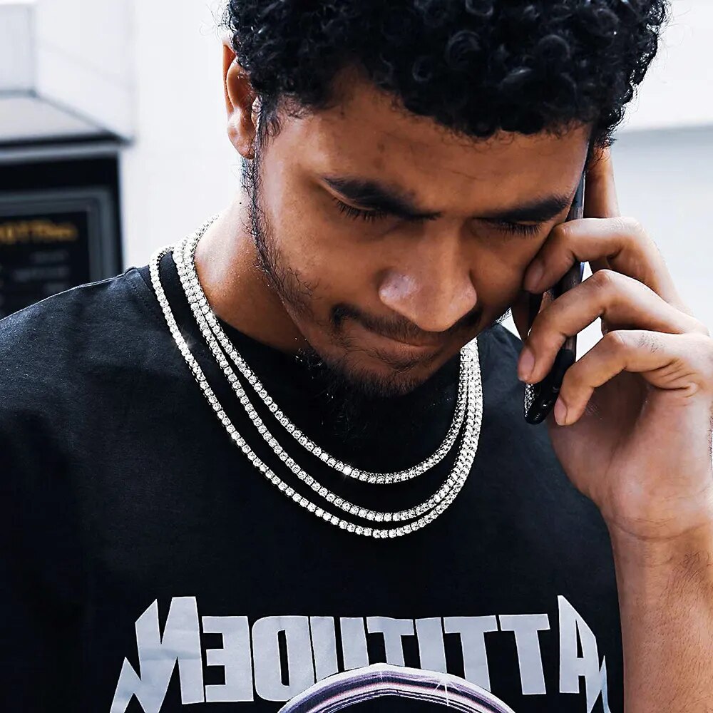 Moissanite Tennis Chain