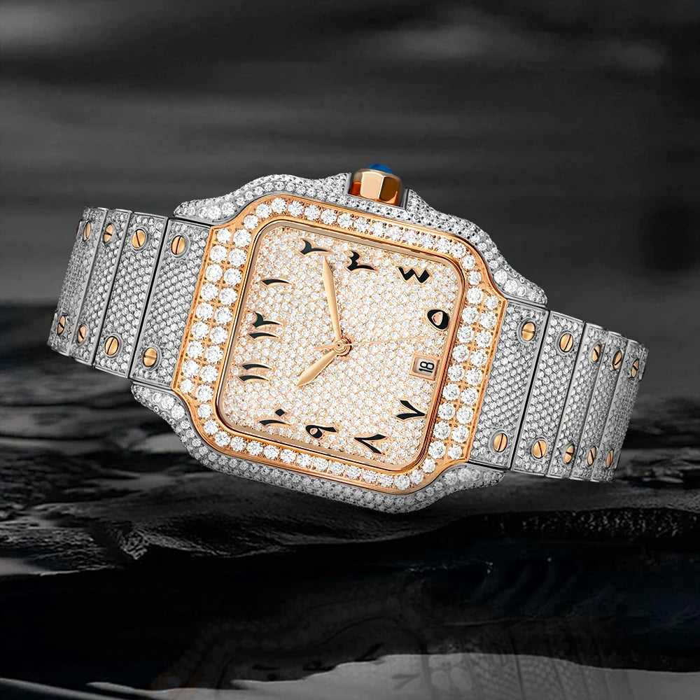 Buss Down VVS Moissanite Watch Pass Diamond Tester