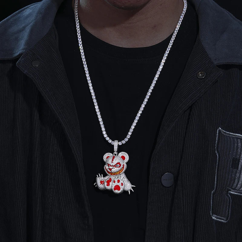 Luxury VVS Moissanite Gremlin Pendant