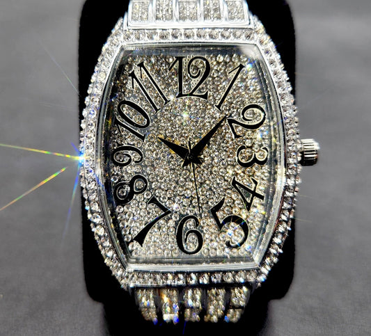 New Full Iced Out Moissanite Mens Watches