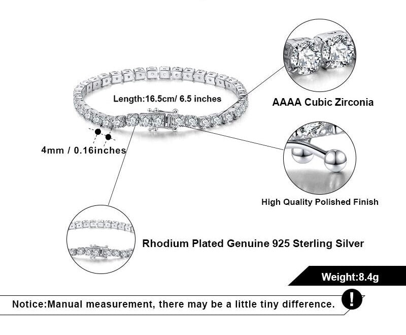 Zirconia Unique Tennis Bracelets