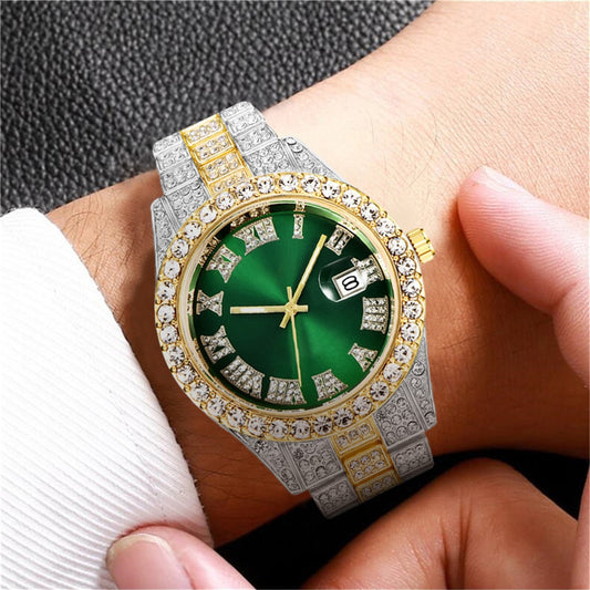 Fully Flooded Diamond Watches